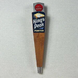 King’s Peak Porter Uinta Brewing Beer Tap Handle 12.5”
